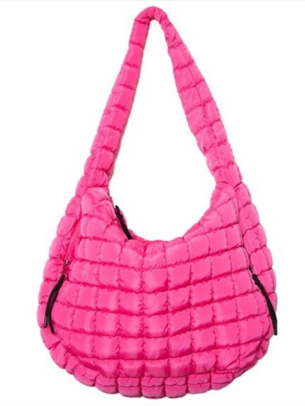The Spring Shop Quilted Puffer Shoulder Bag